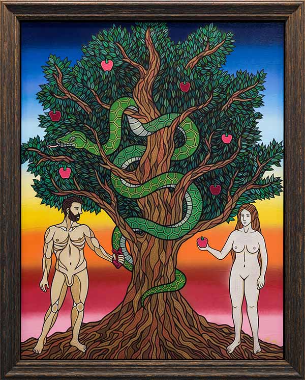 アートギャラリーHASHIVA森勉(BEN MORI)の作品「アダム＆イヴ」