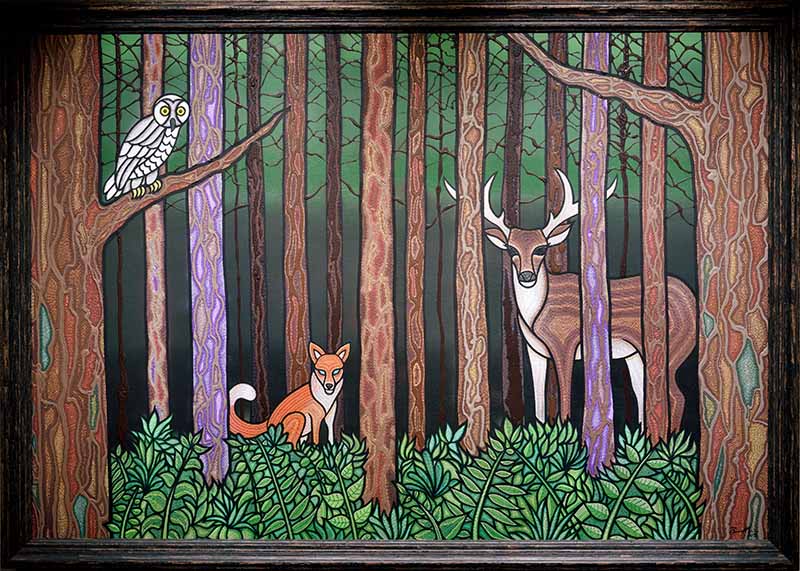 アートギャラリーHASHIVA森勉(BEN MORI)の作品「フォレスト」